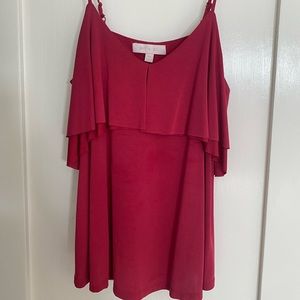Flirty red too with adjustable straps